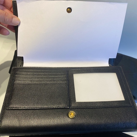 SAINT LAURENT❤️NEW❤️Belle de Jour wallet on chain - Picture 10 of 14